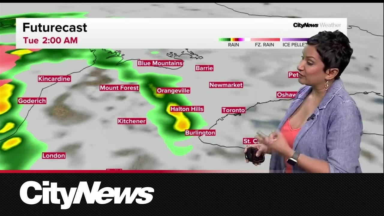 Heavy rain, warm temperatures expected Tuesday