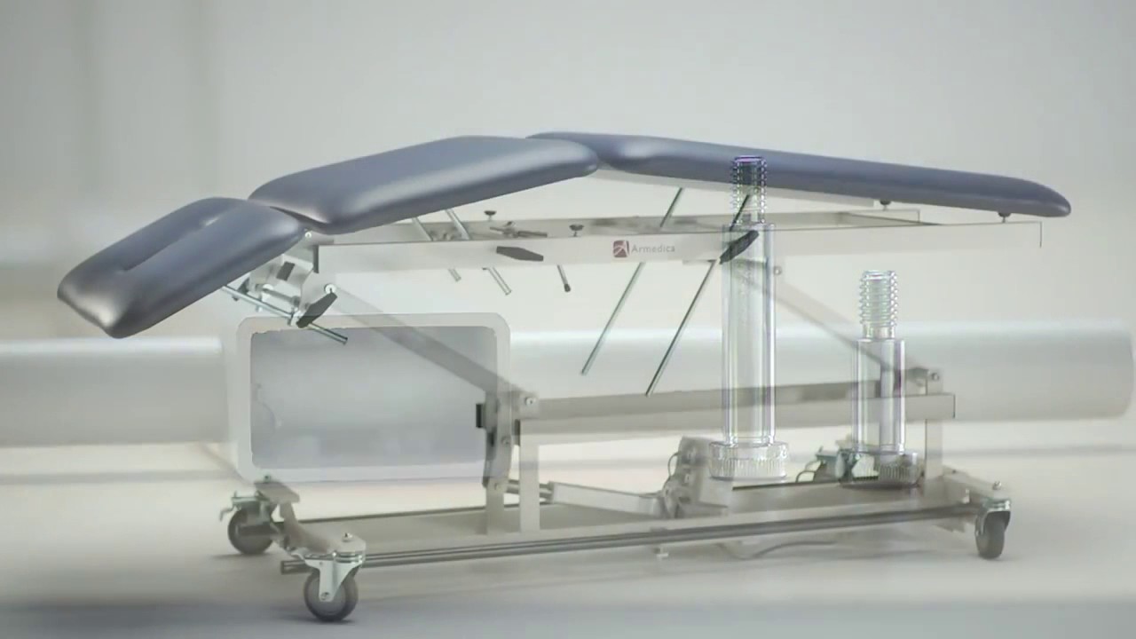 How does the Armedica Three Piece AM-BA 300 Treatment Table Work? | Armedica AM BA Series