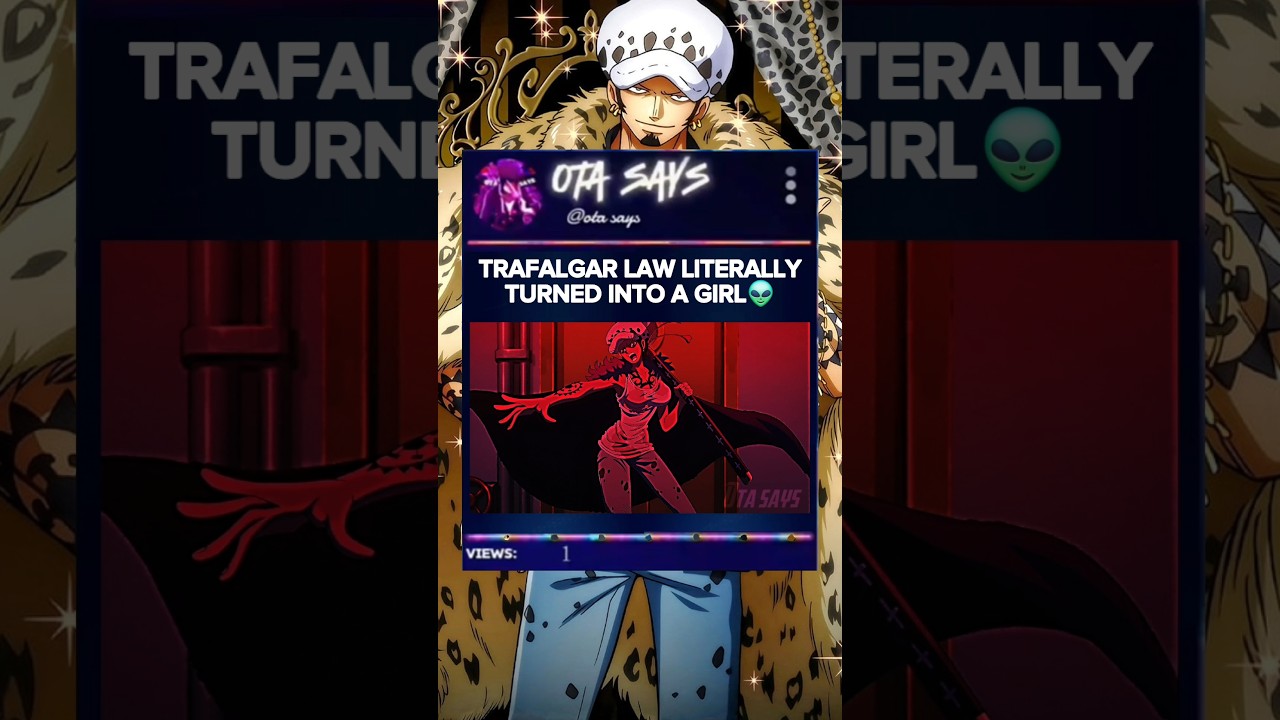 Law's female version👽|Law- Funk de beleza [edit/amv] #anime #onepiece #law #luffy #edit #shorts