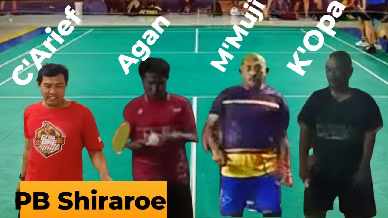 Badminton Seru Sengit Smash Skill Pertandingan PB Shiraroe Bogor.