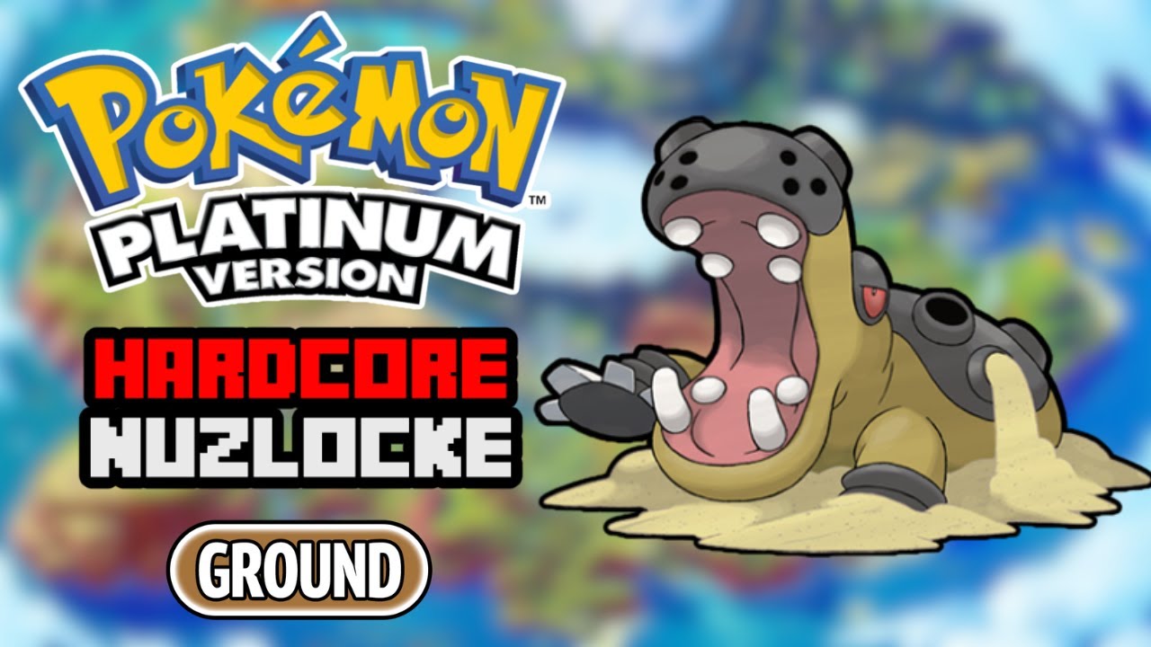 Pokemon Platinum Hardcore Nuzlocke — только наземный (без предметов, без повышения уровня)