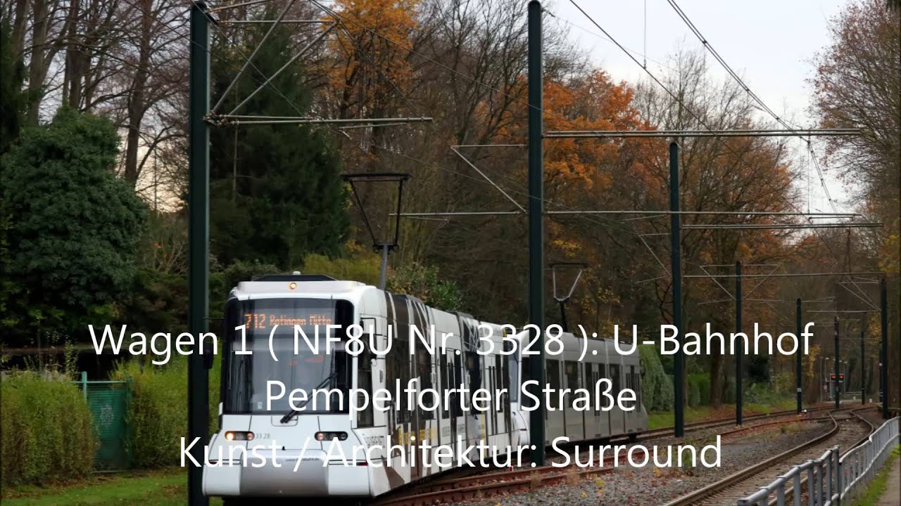 (Netz met Häzz) Stadtbahn Düsseldorf Wehrhahnlinie Neue U-Bahnhöfe Gr.-Ad.-Pl., Pempelf. Str. Teil 2