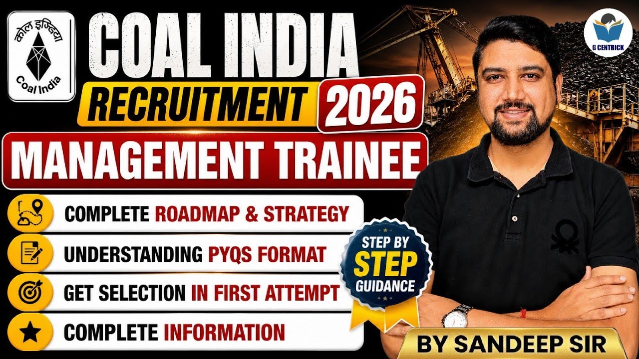 Coal india (MT) Preparation Strategy & Complete Roadmap 🔥 