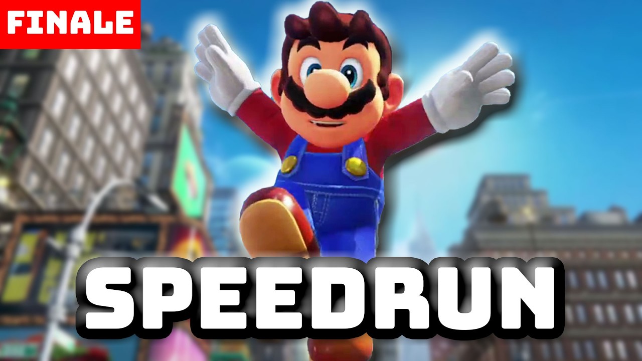 Mon ultime speedrun sur Mario Odyssey🍄
