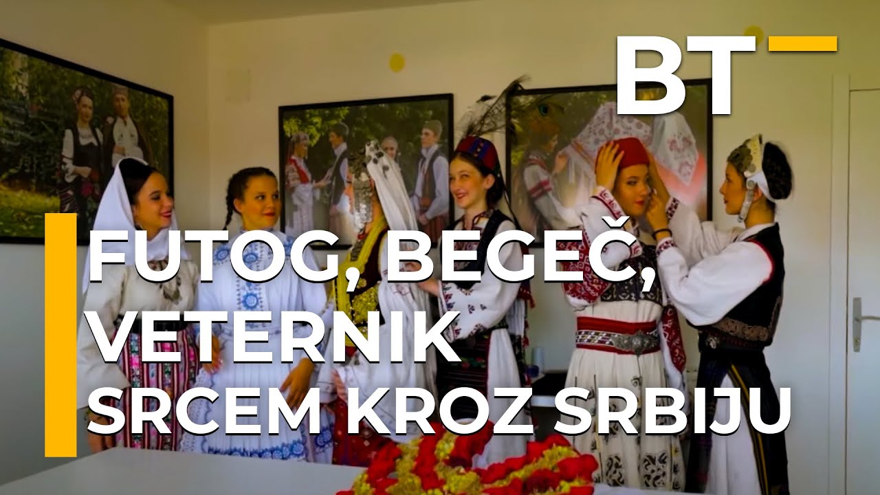 SRCEM KROZ SRBIJU   FUTOG, BEGEC, VETERNIK  Balkantrip TV