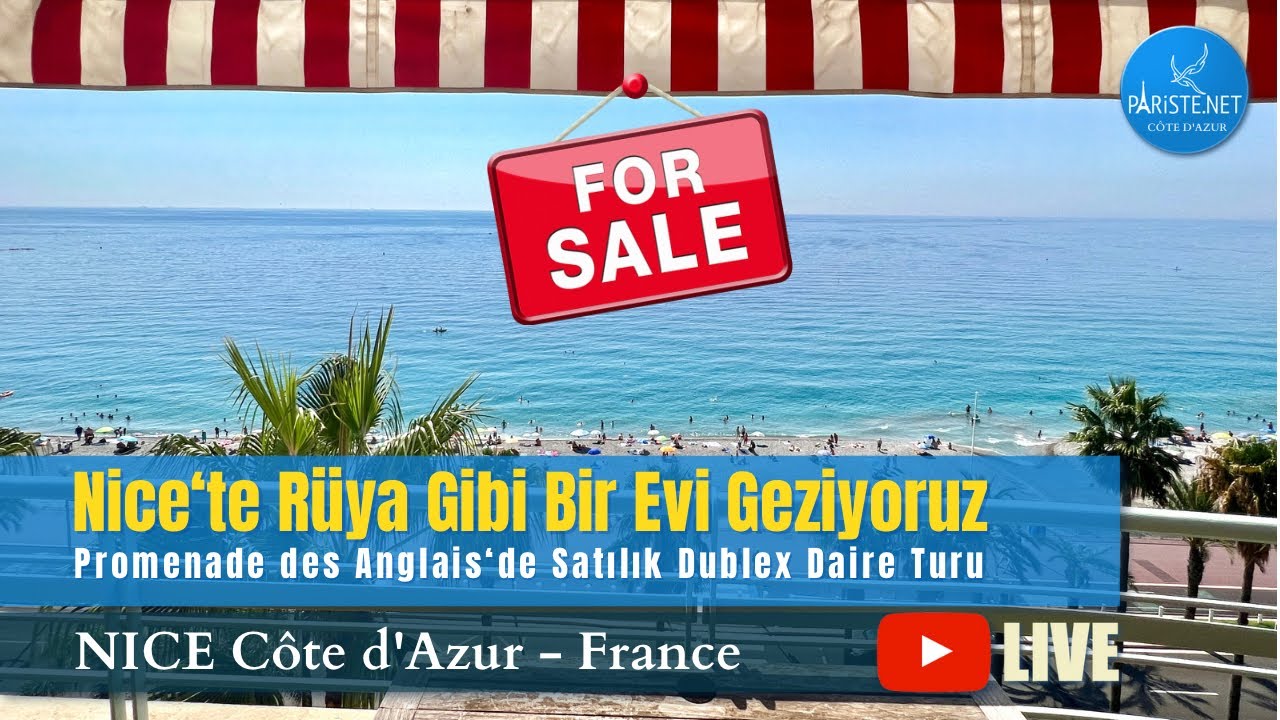 Promenade des Anglais’de Rüya gibi bir evi geziyoruz