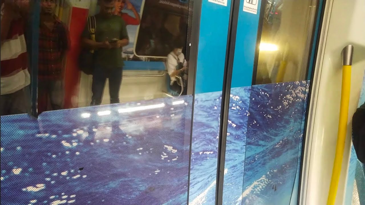 MRT Kajang Line | Siemens Inspiro (Set 105)[Air Asia Internal Wrap] Ride | TRX → Merdeka