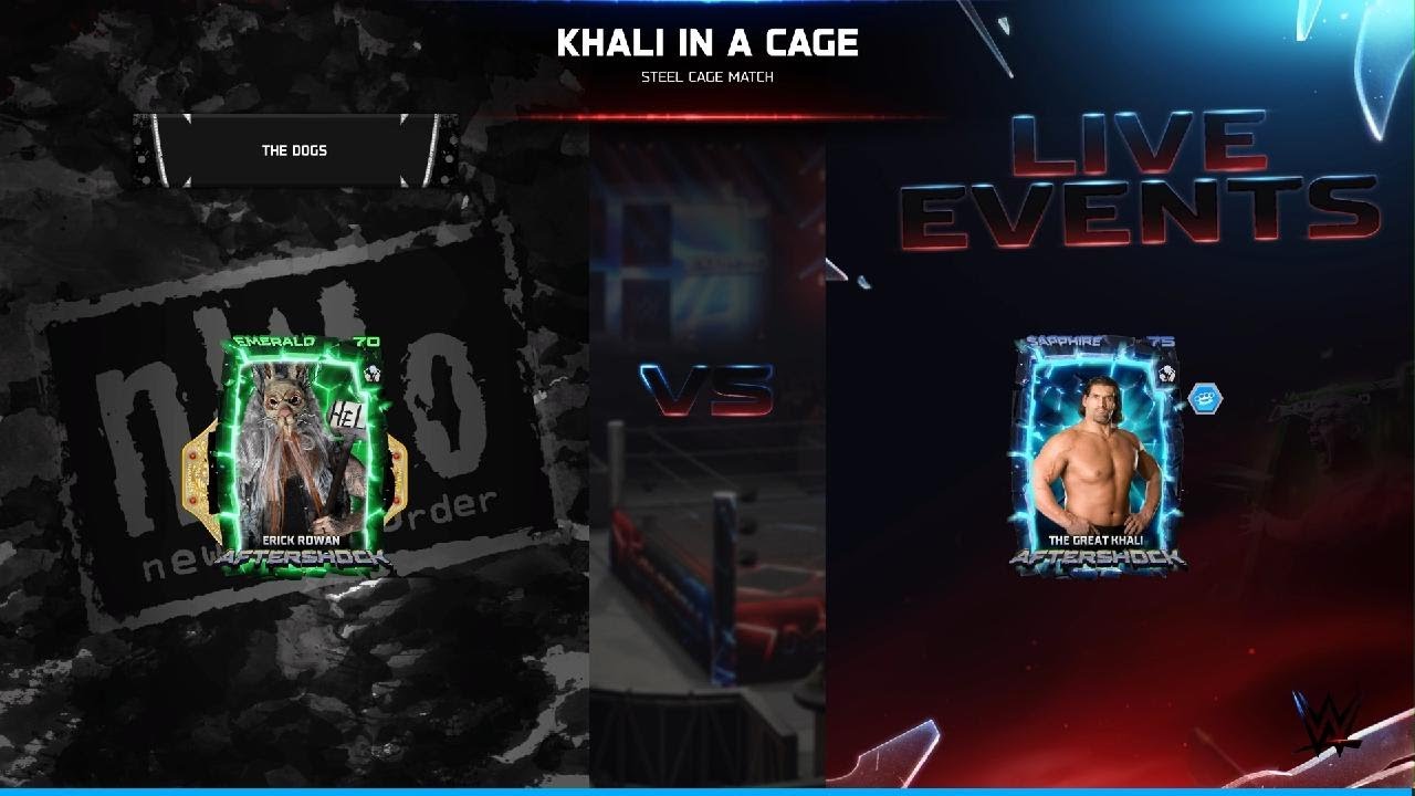 WWE 2K26 Khali In A Cage MyFACTION Live Event Wins #2-4