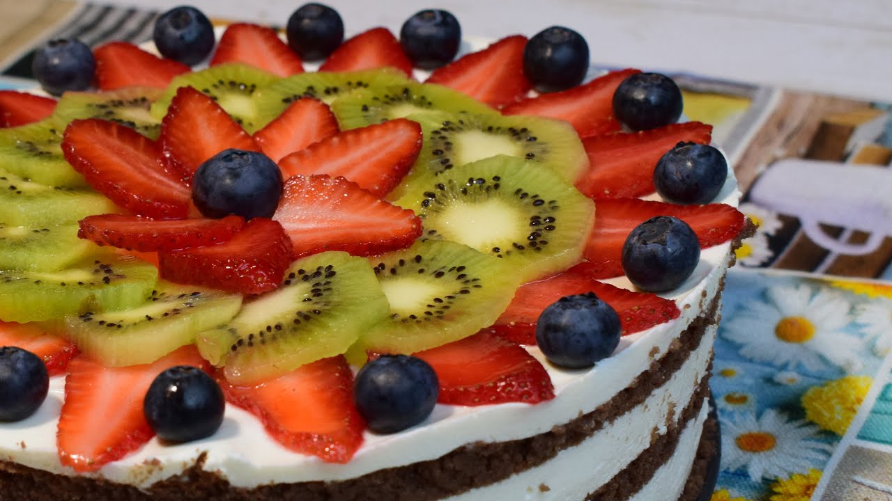 Лесна Торта с готови блатове  | Easy and Simple Cake | Весенний Торт