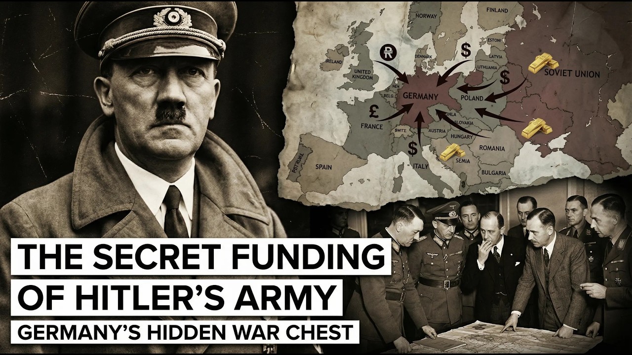 How Did Hitler Fund a Huge Military When Germany Was Broke?