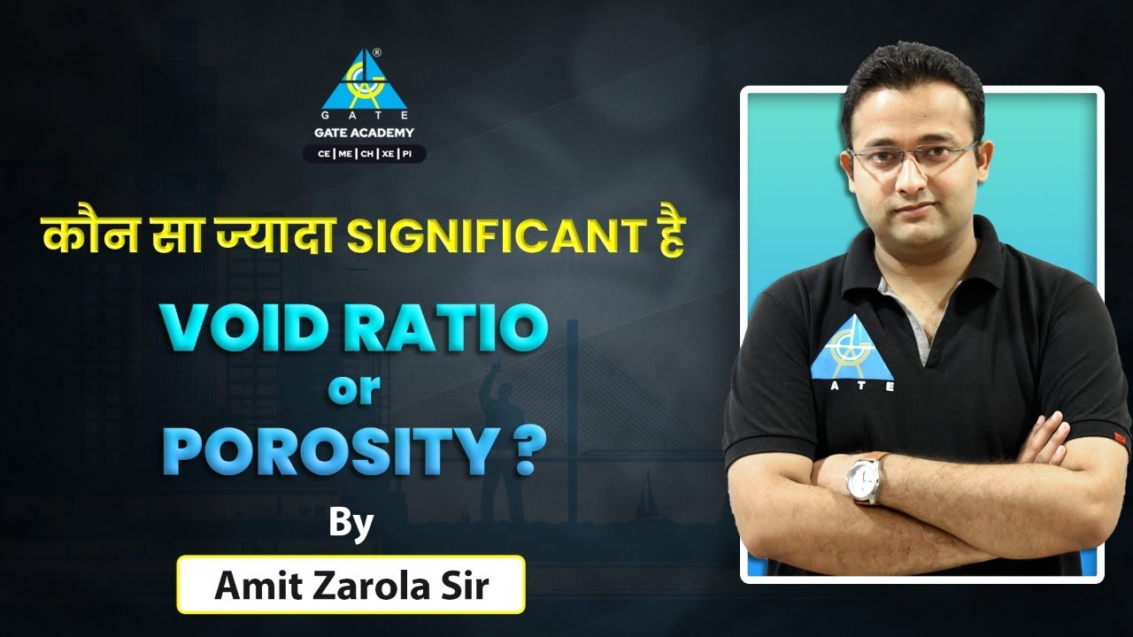 Geotech Shot #07 | कौन सा ज्यादा Significant है  Void Ratio or Porosity? | by Amit Zarola Sir