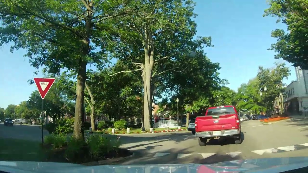 Driving Through Keene, New Hampshire