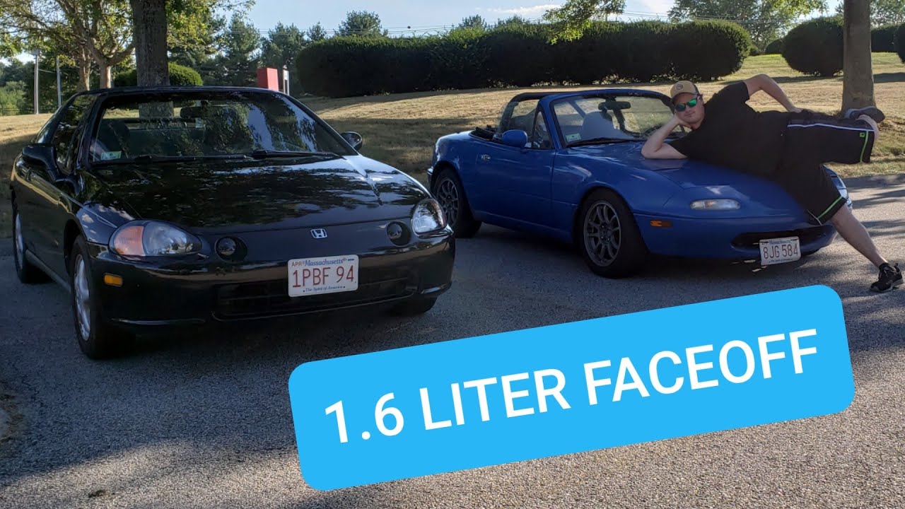 HONDA CIVIC DELSOL ПРОТИВ MAZDA MX5 MIATA (какая модель лучше для вас?)