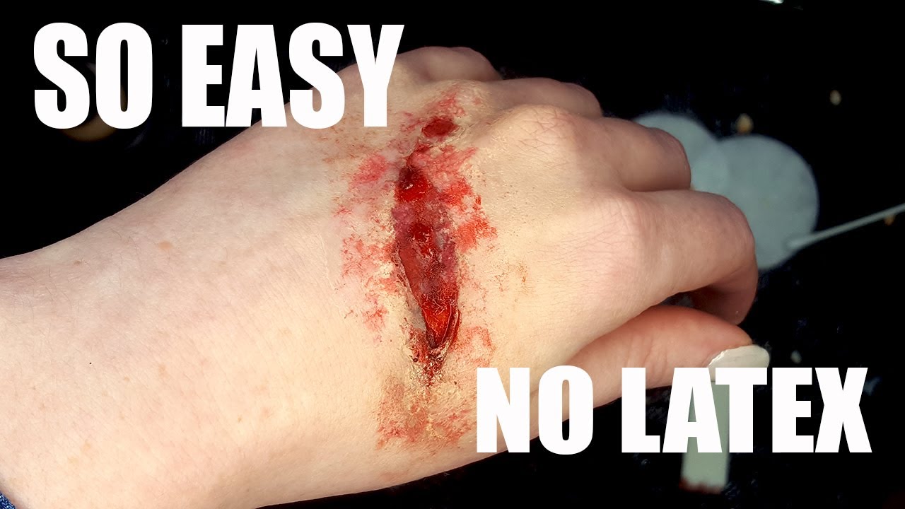 SFX Makeup: How to create wounds without liquid latex