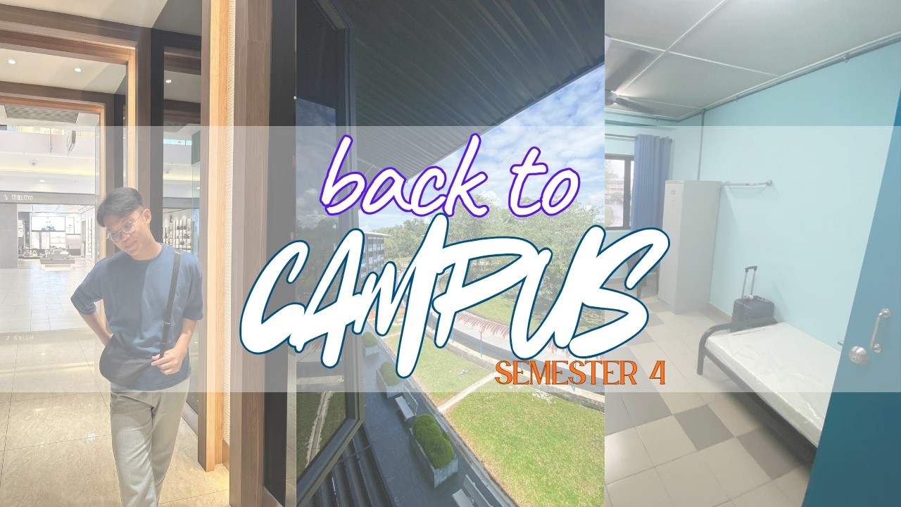 A First Week in UiTM Samarahan After Semester Break!