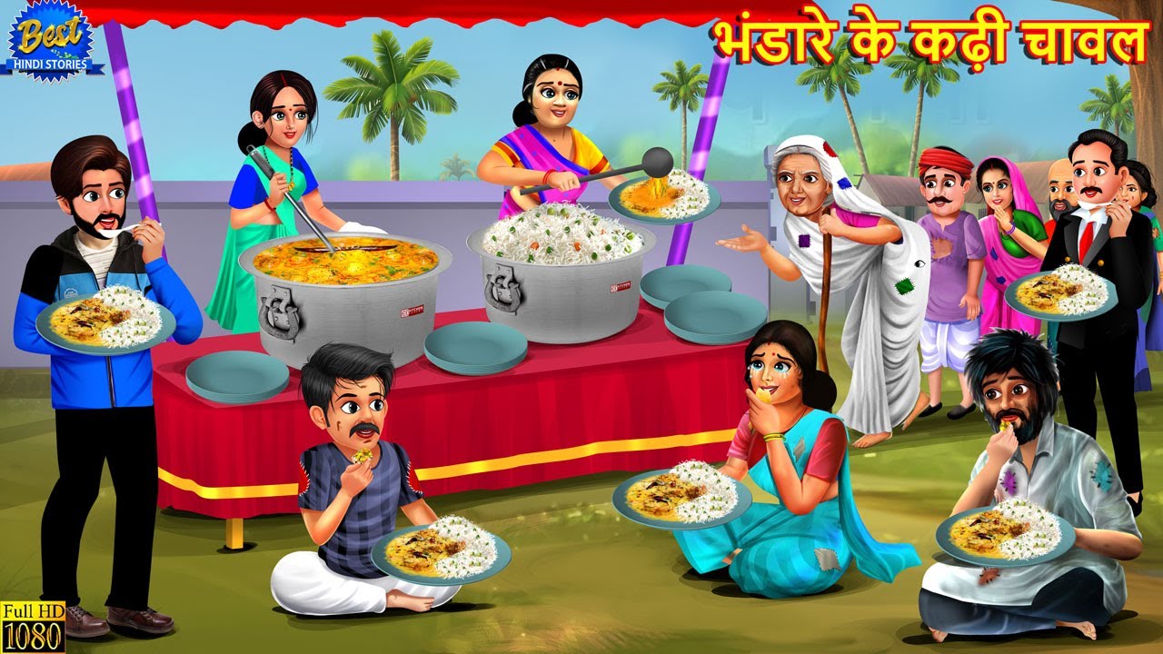 भंडारे के कढ़ी चावल | Bhandare Ke Kadhi Chawal | Saas Vs Bahu | Moral Story | Hindi Story | Kahani