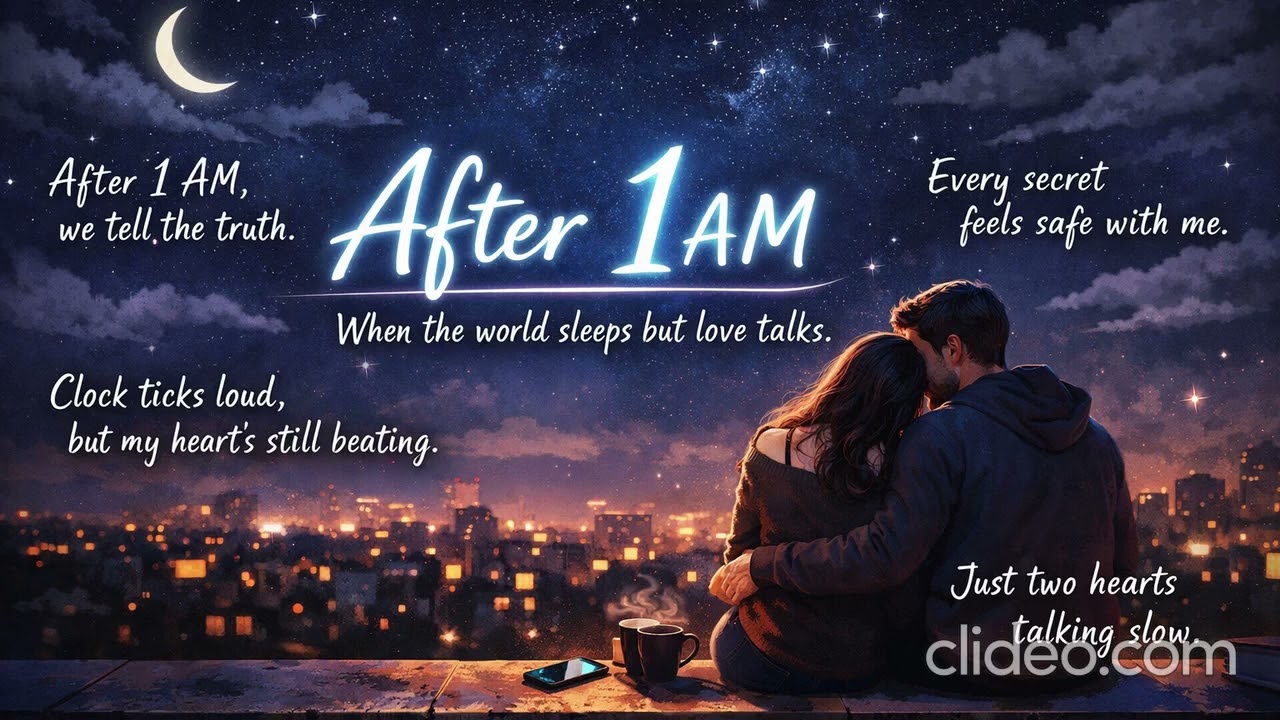 After 1 AM 🌙  When The World Sleeps, Love Talks  Late Night Love Song 2026