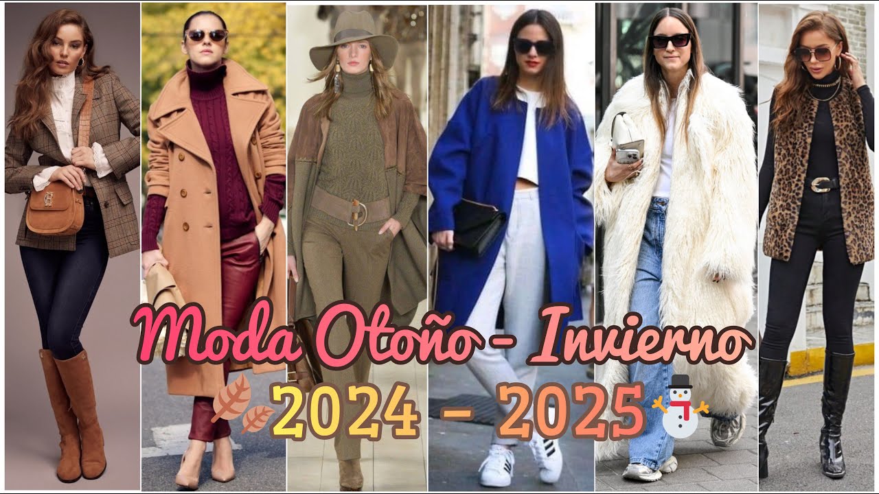 TENDENCIAS DE MODA OTO&Ntilde;O&ndash;INVIERNO 2024/2025 🍂☃️ Todos los dise&ntilde;os que se llevar&aacute;n esta temporada 🧥😎
