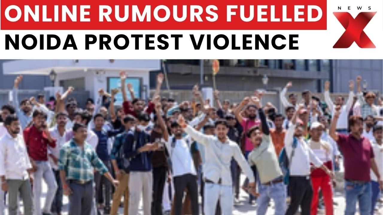 Noida Protests: Police Trace Rumour Groups, Link Violence To &lsquo;50X&rsquo; Handle | NewsX