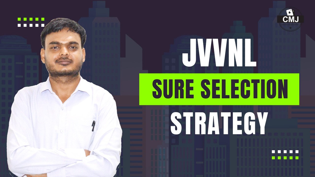 Sure Selection Strategy Video for JVVNL Junior Accounatnt by JP Garg | JVVNL JRA VACANCY 2026