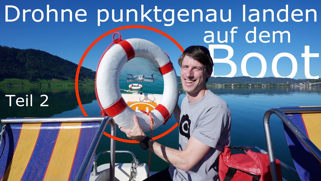 Wie kann ich eine Drohne, punktgenau landen auf ein bewegtes Boot?