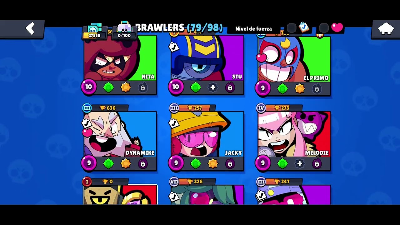 Vendo esta cuenta de BRAWL STARS                          DEJALO EN LOS COMENTARIOS QUE OPINAS 👍