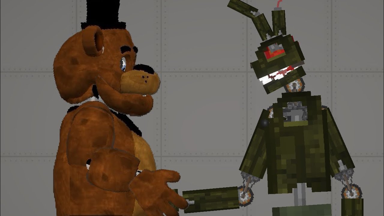 ￼SpringLock Freddy Model Showcase ||Melon Sandbox||