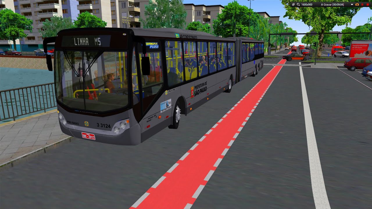 [OMSI 2] Urbanuss Pluss II Scania K310 Super Articulado W.I.P Linha M5 WinsenBurg + G27 #OMSI2 #OMSI