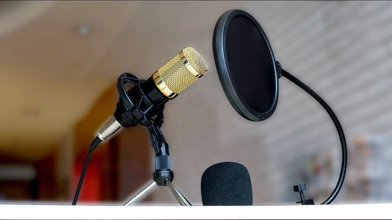 Microfone BM 800 COMO MONTAR NA SUA MESA? Teste COMPLETO de ÁUDIO 2020