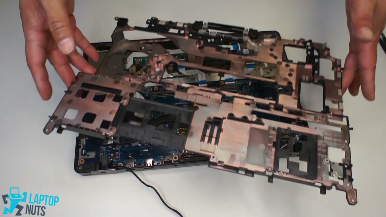 Laptop Dell Latitude E5570  Disassembly Take Apart Sell.SSD, motherboard, cpu, heatsink and fan.