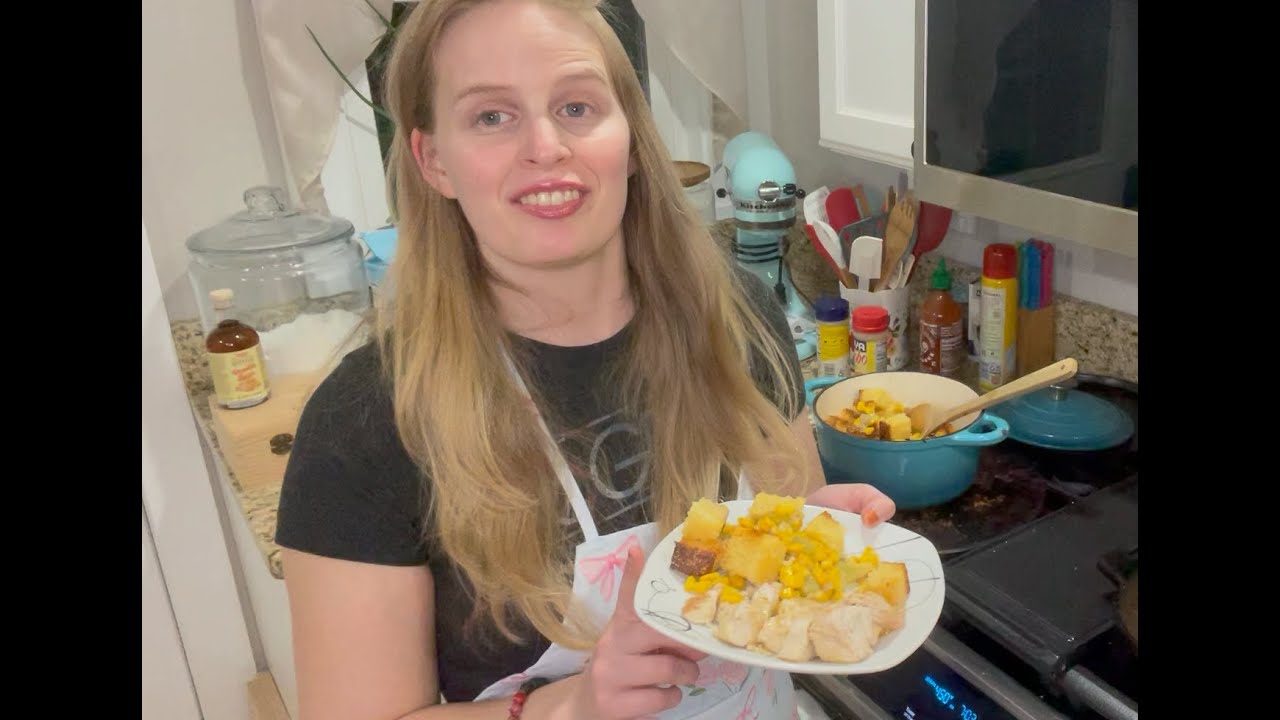 Let's Make Creole Chicken with Cornbread Stuffing Together!