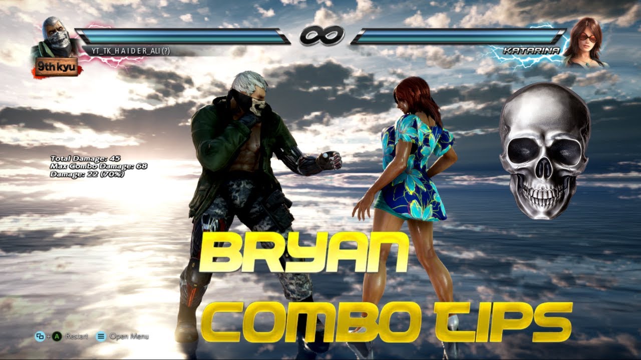 Tekken Tips - Bryan Common Evasive Hell-raiser Combos !!!