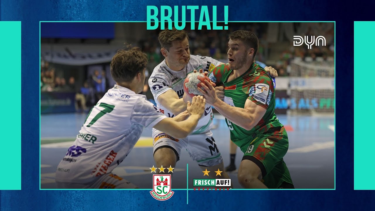 Highlights: SC Magdeburg - FRISCH AUF! G&ouml;ppingen (Saison 2025/26) DAIKIN HBL | Dyn Handball