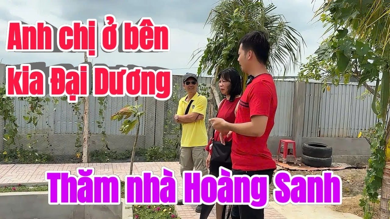 Đầu năm có anh chị khách đặc biệt từ xa ghé ủng hộ Hoàng Sanh