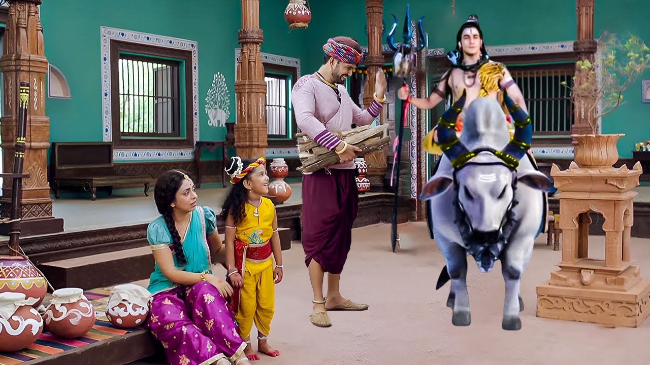 जब अपने नंदी को लेकर महादेव पहुंचे कान्हा से मिलने वृन्दावन - YASHOMATI MAIYYA KE NANDLAL | Krishna