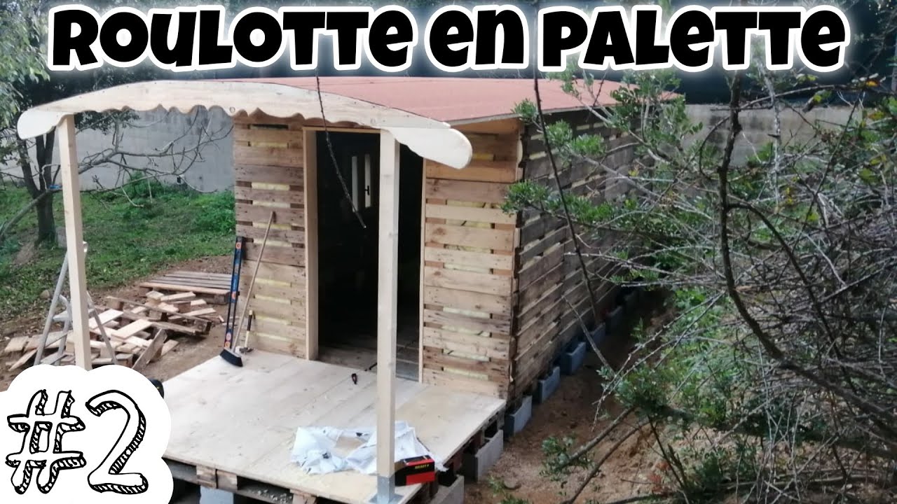 Auto-construction:Roulotte en palette ,partie 2