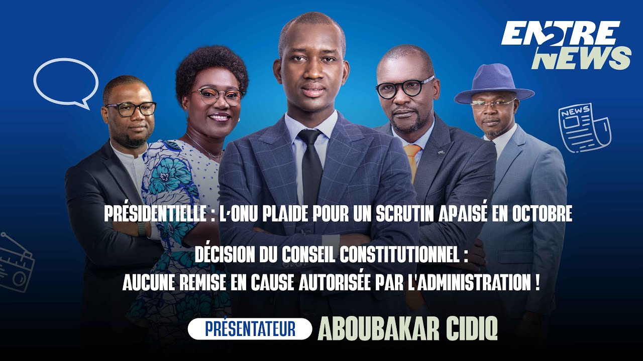 Présidentielle 🇨🇮 : l’ONU plaide pour la paix 🤝 et le Conseil constitutionnel ⚖️ reste ferme 🚫
