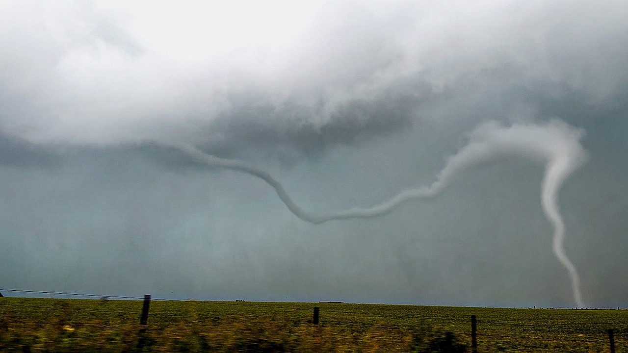 Driving Into INTENSE SIDEWINDER Tornado - Belmont, WI June 22, 2024