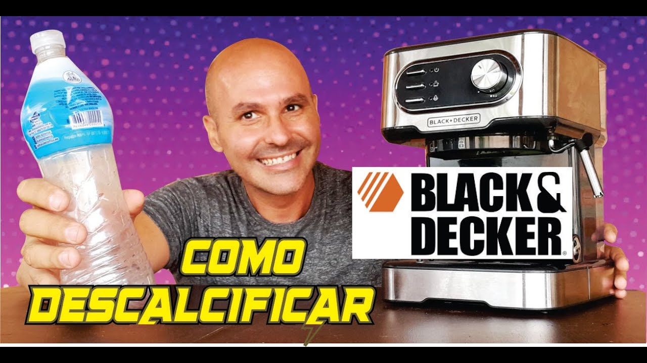 Cafeteira Espresso BLACK & DECKER CE1100 como descalcificar a CALDEIRA | Higienização períodica