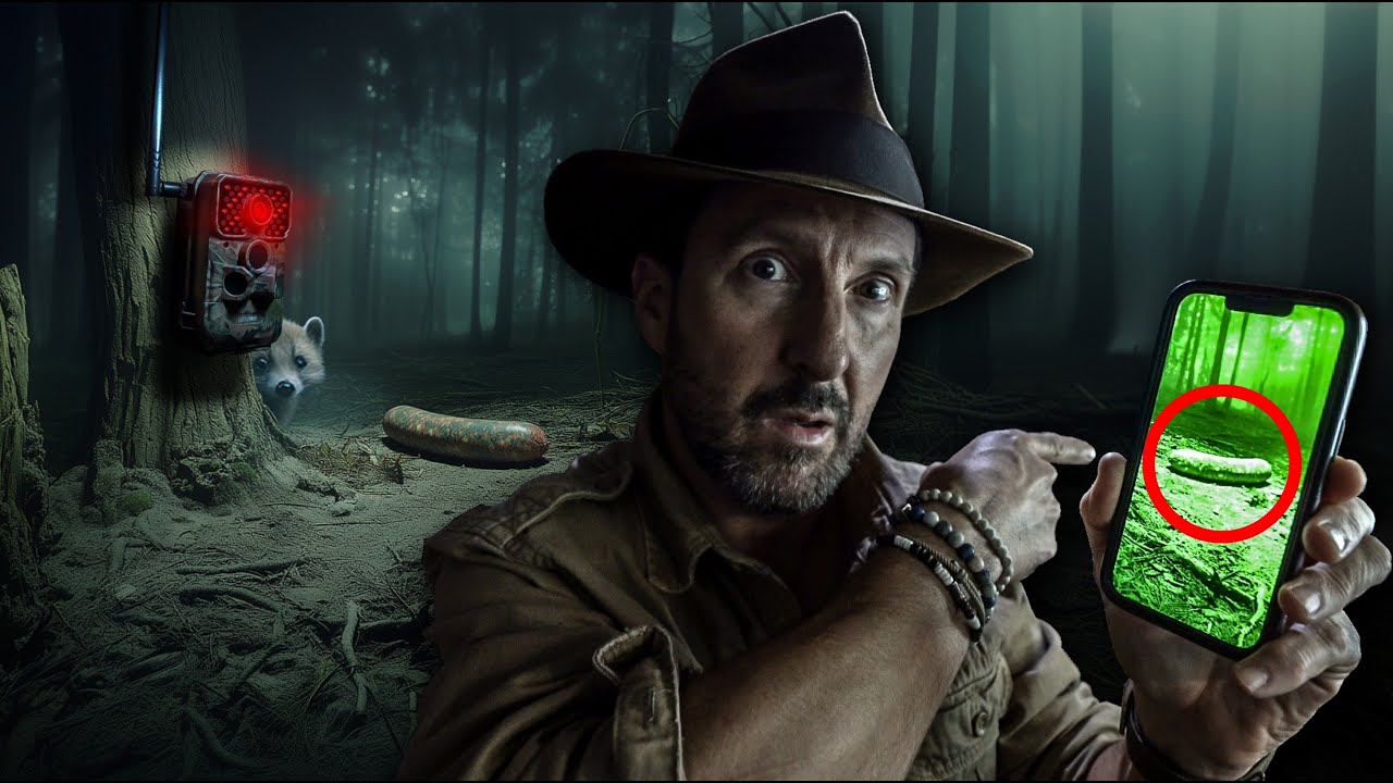 J'AI LAISSÉ UNE SAUCISSE DANS LA FORÊT SOUS SURVEILLANCE VIDÉO (C’est incroyable !)