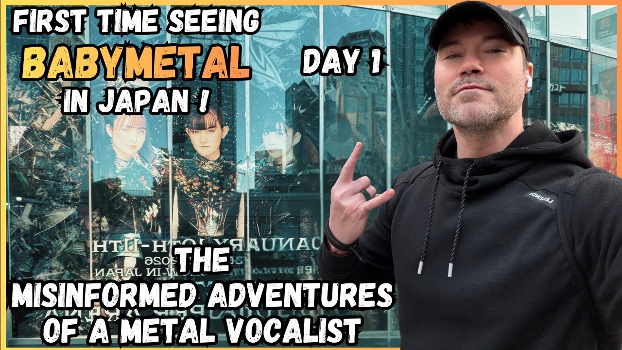 First Time Seeing BABYMETAL Live in Tokyo - Travel Vlog Day 1 | The Day Before