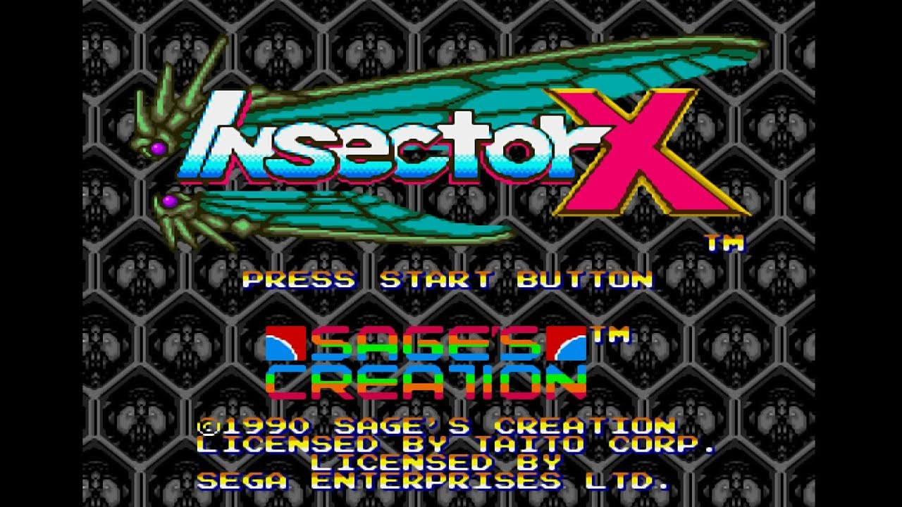 Genesis Longplay #34: Insector-X