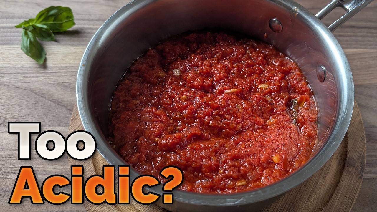 How to Reduce Acidity in Tomato Sauce (and lots of other recipes)