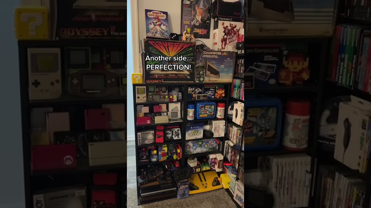 I love my retro game room! #nintendo