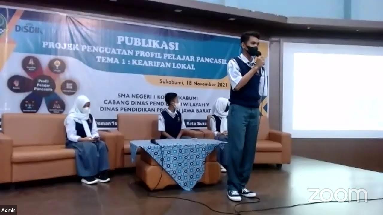 Presentasi Projek Penguatan Profil Pelajar Pancasila SMAN 1 Kota Sukabumi