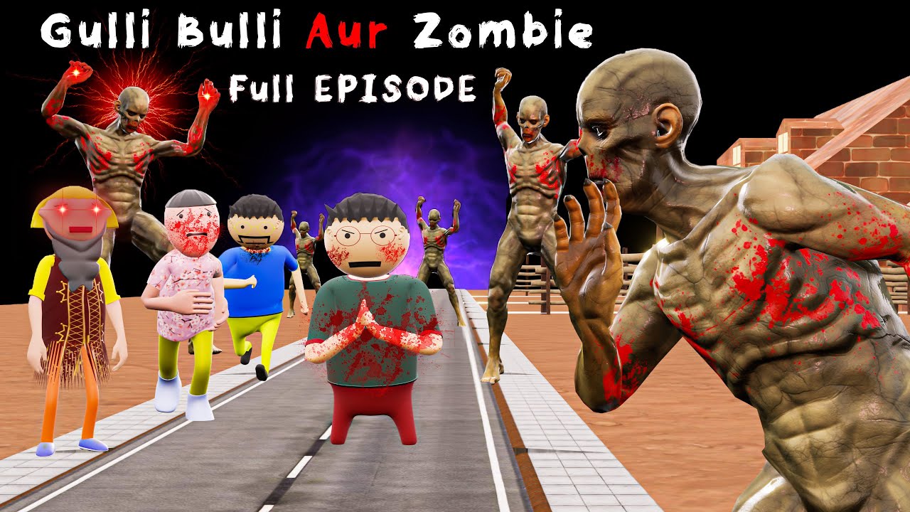 GULLI BULLI AUR ZOMBIE ( FULL EPISODE) | GULLI BULLI CARTOON | GULLI BULLI HAUNTED