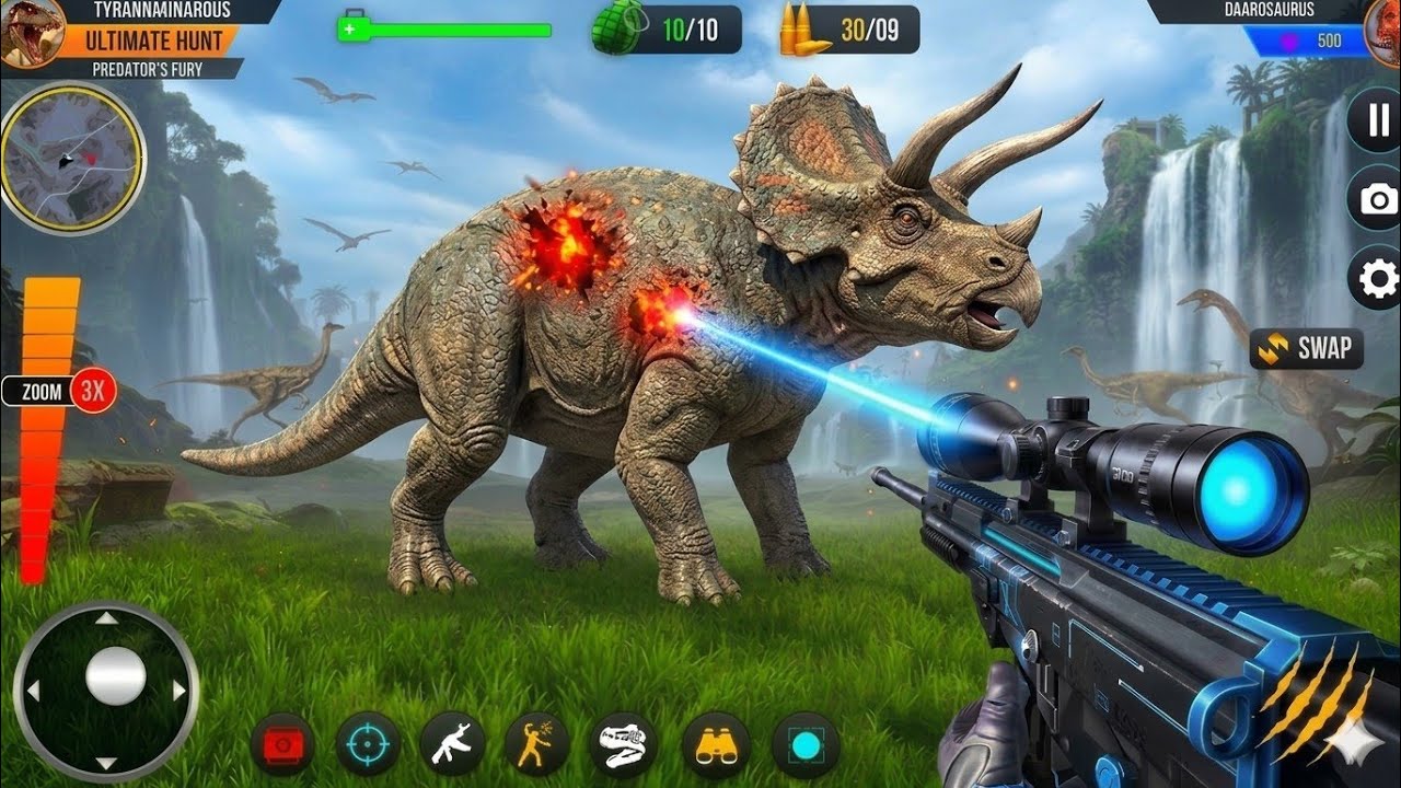 Wild Animal Hunter 3D: Epic Dinosaur Hunting Adventure 🦖🥸|New 2026 Update Gameplay #106