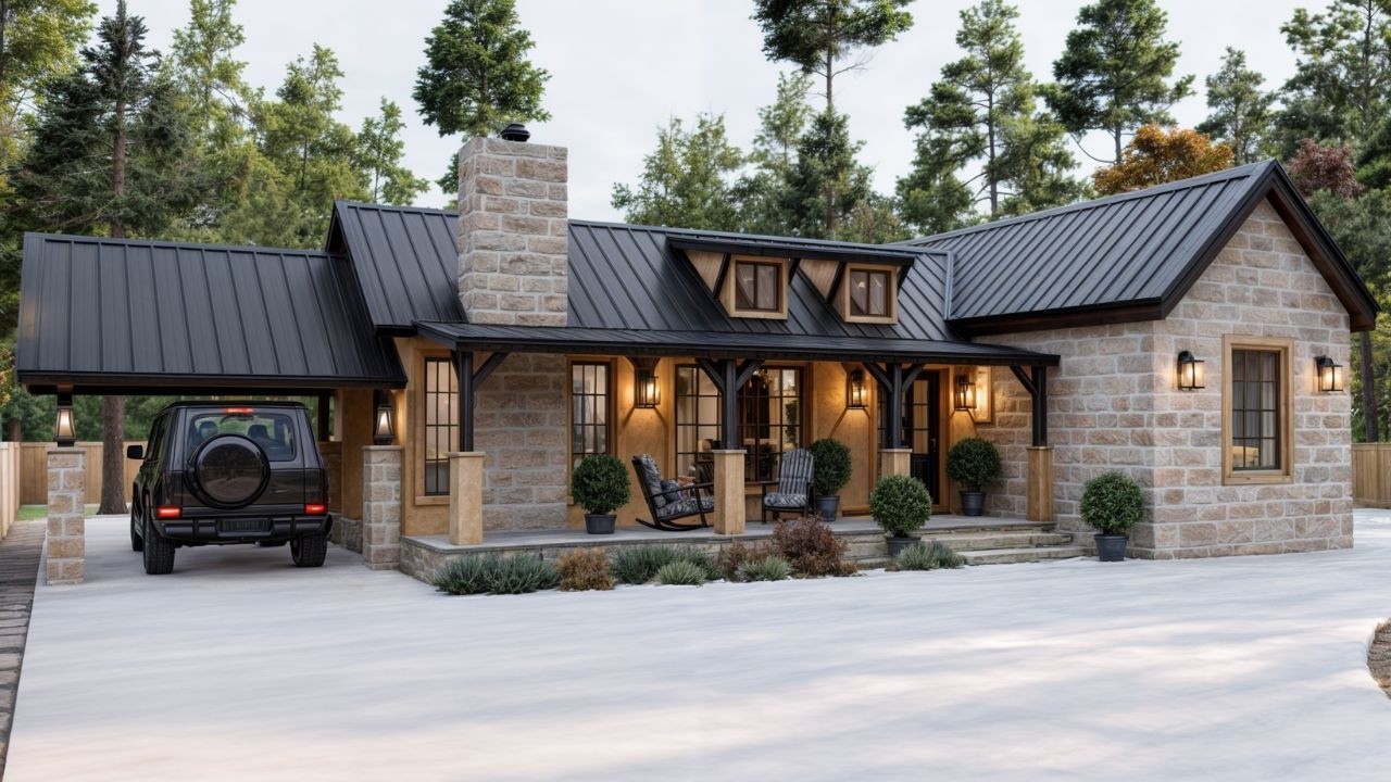 890 sqft (80m2)   You&rsquo;ll NEVER Guess What This Small House Can Do!