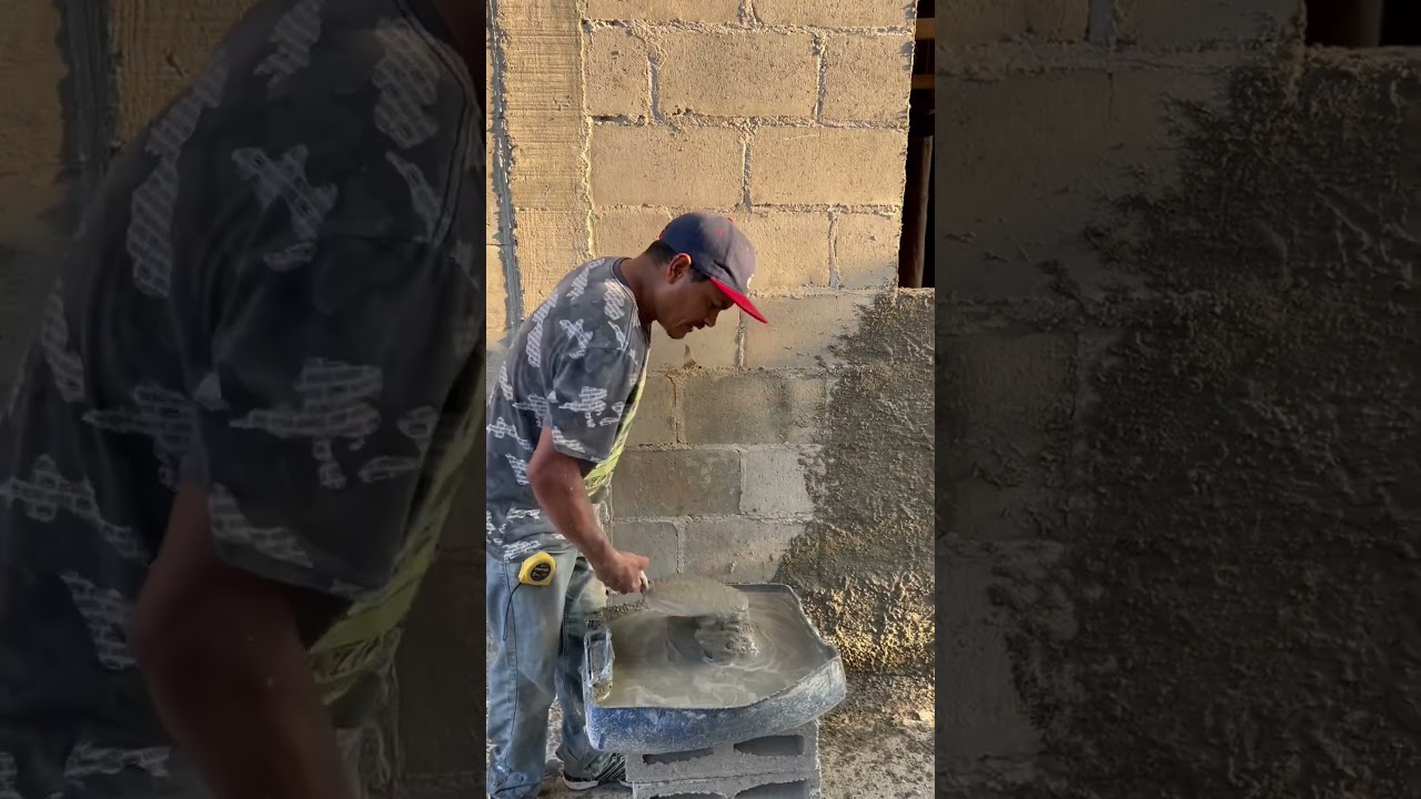 Como empezar a enjarrar una pared f&aacute;cil y r&aacute;pido #construction #contrucciones
