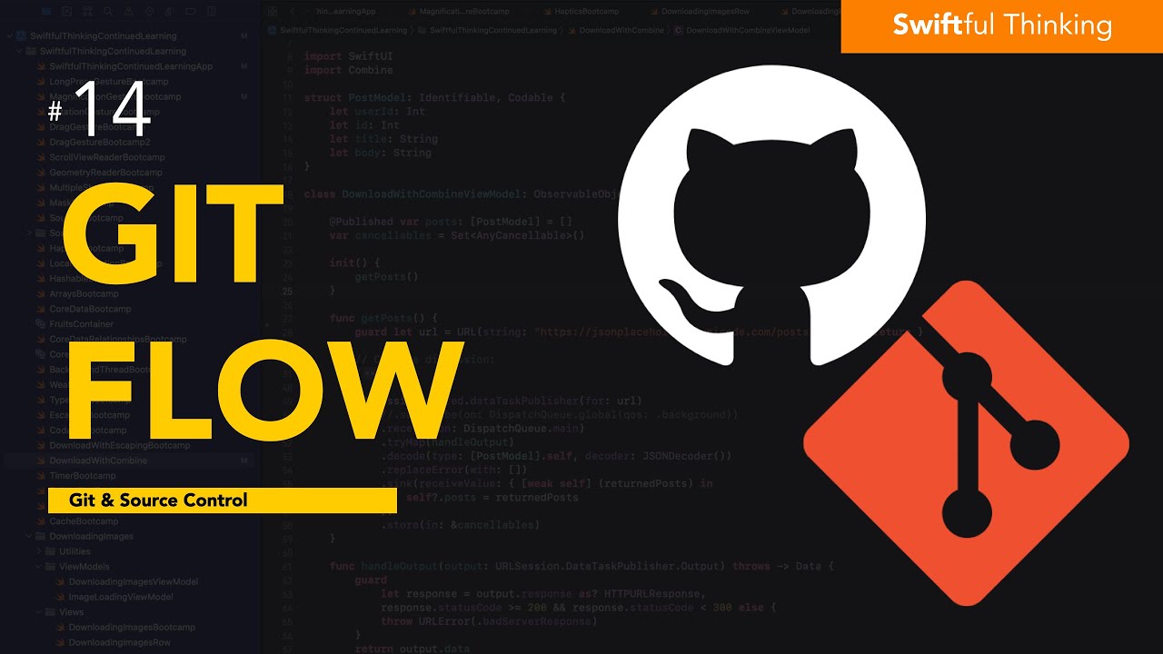 Как использовать Git Flow и стать профессионалом в Git | Git и система управления исходным кодом #14